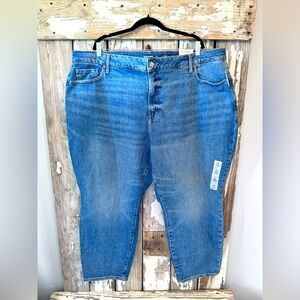 Old Navy Curvy OF Straight Jeans Size 26 Ankle NWT